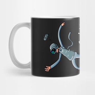 Astronaut Floating in Space Mug